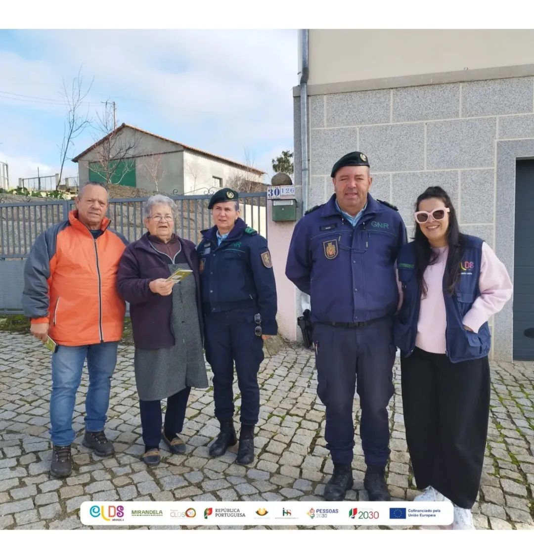 Eixo 3 - Visitas aos idosos do concelho de Mirandela em parceira com a GNR